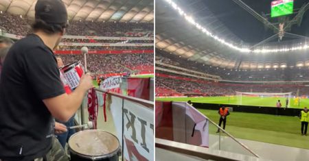 Ludzie aż się zagotowali. Nagranie z PGE Narodowego