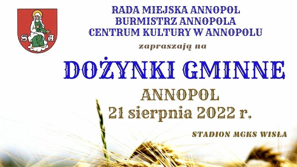 Dożynki Gminy Annopol 2022