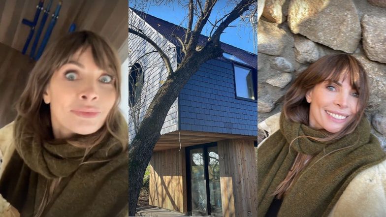 Agnieszka Dygant pokazała na Instagramie postęp prac remontowych w nowym domu