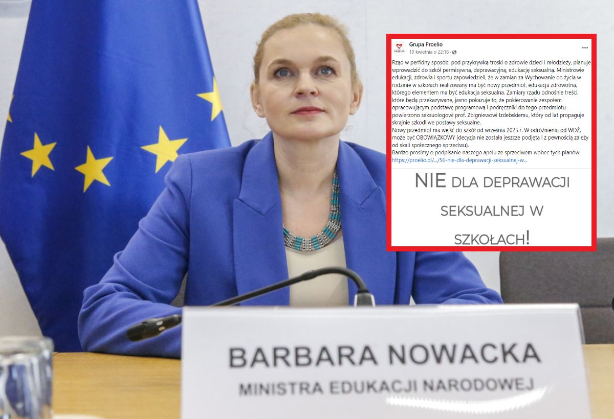 Obowiązkowa edukacja seksualna w szkołach? Fundacja Grupa Proelio przestrzega rodziców