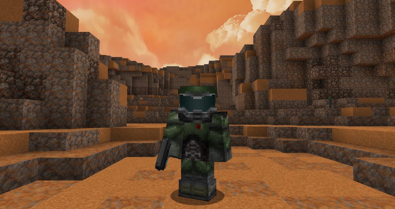 Doom w Minecrafcie, piekło w pikselowym wydaniu - Minecraft - Doomed: Demons of the Nether 