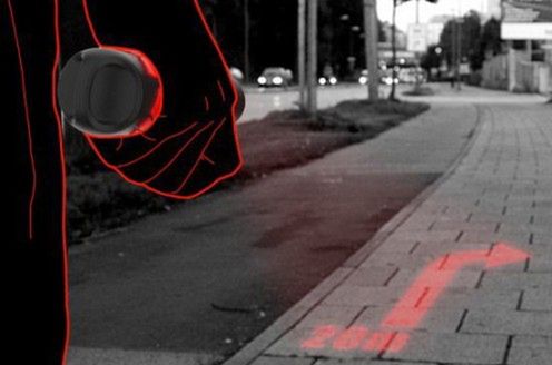 Latarka GPS wskaże Ci drogę na ulicy