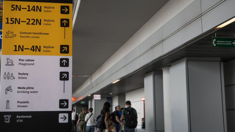 Straż Graniczna na Lotnisku Chopina