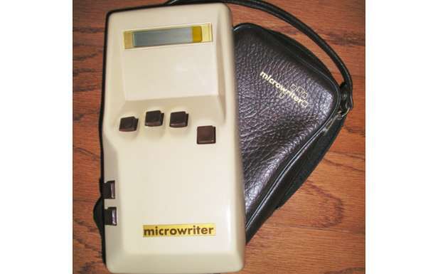 Microwriter (Fot. Wikimedia Commons)