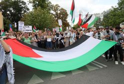 Marsz dla Palestyny. 1500 osób przeszło ulicami Warszawy