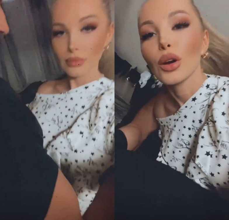 Roksana Gąska z chłopakiem w hotelu