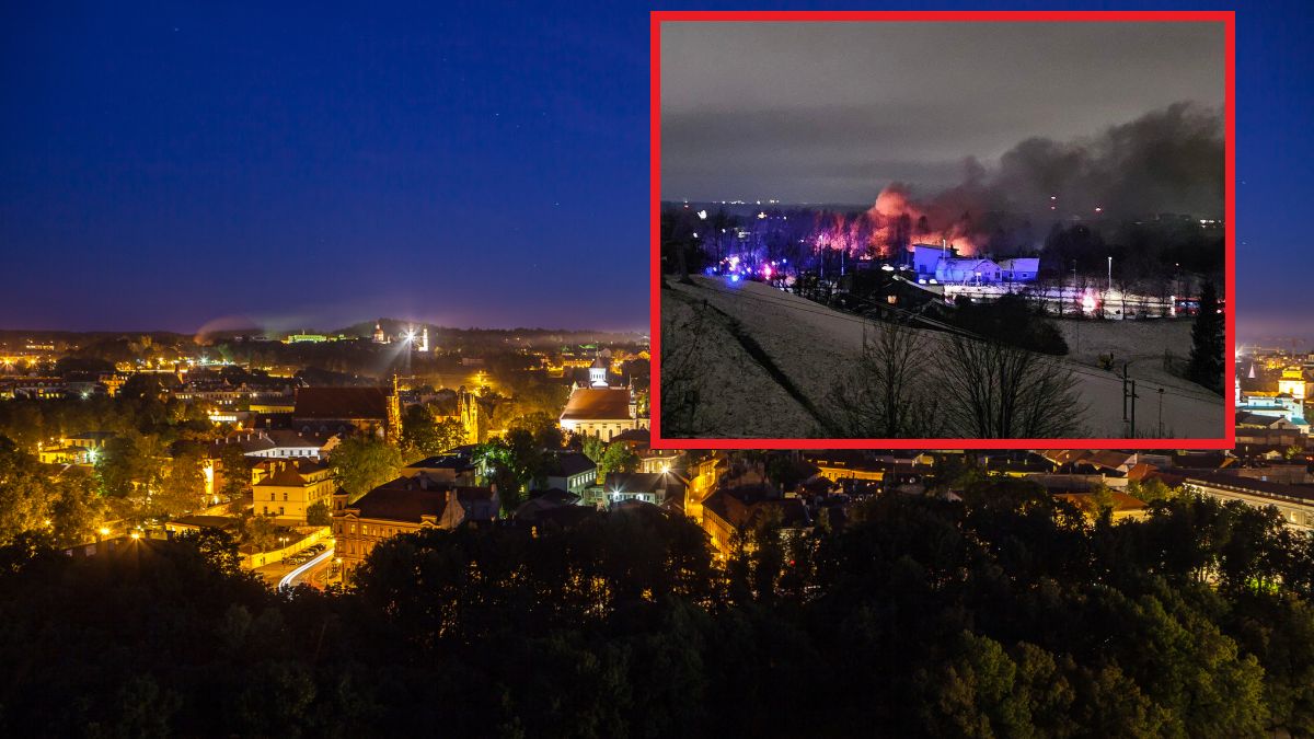 Katastrofa samolotu w Wilnie. Zginęła co najmniej jedna osoba