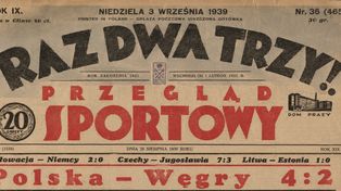 Ostatnie zawody. Sport kilka dni przed wybuchem wojny