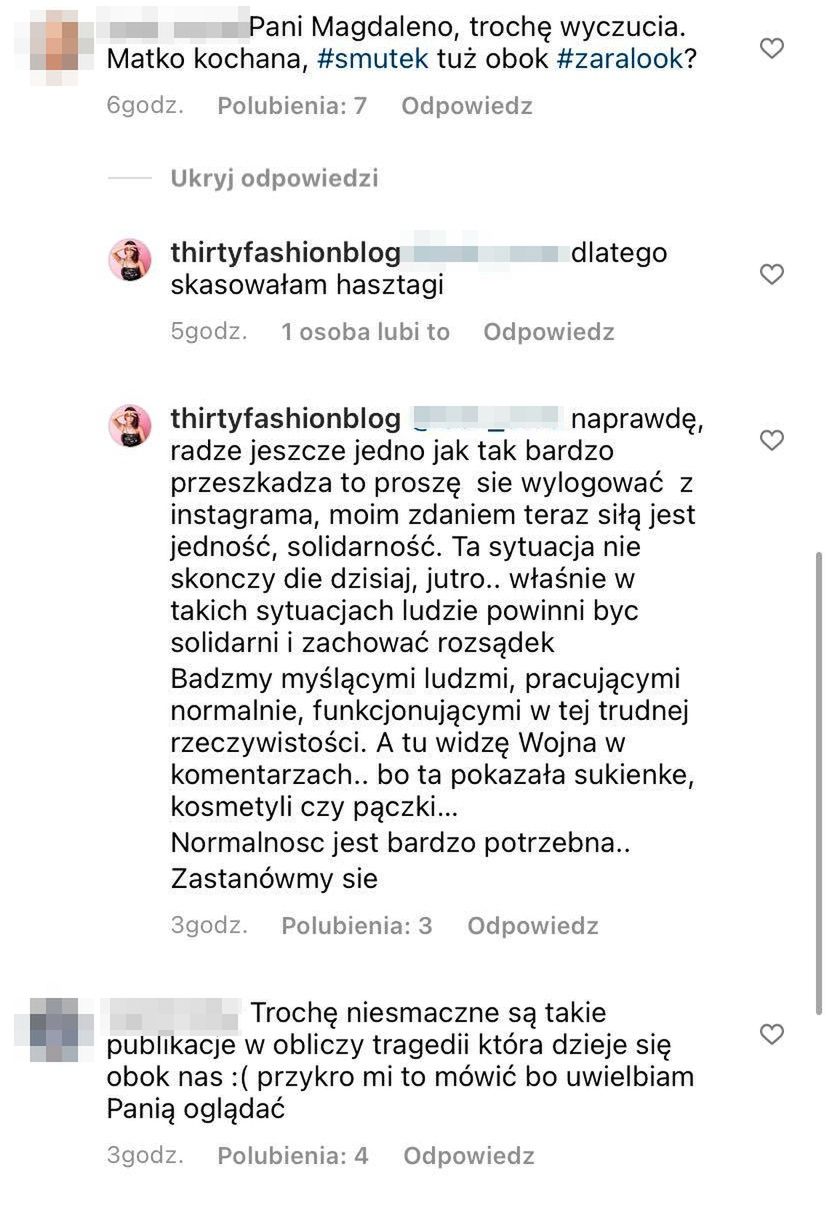 Nietaktowny wpis Magdaleny Antosiewicz