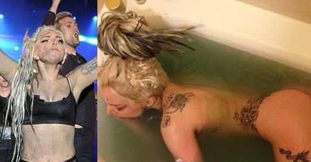Gaga o wymiotującej na nią artystce: "MIAŁAM ORGAZM!"