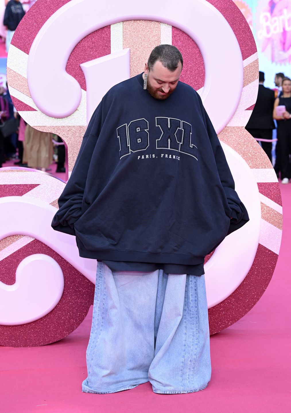 Sam Smith na londyńskiej premierze "Barbie"