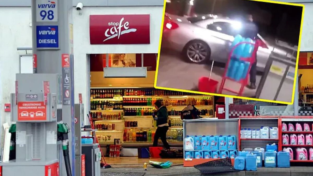 W Rymaniu 37-latka pod wpływem środków odurzających zdemolowała budynek stacji benzynowej.