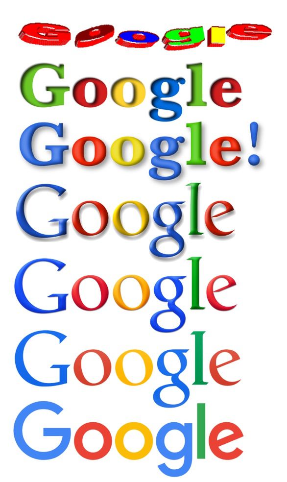 Zmiany logo Google.