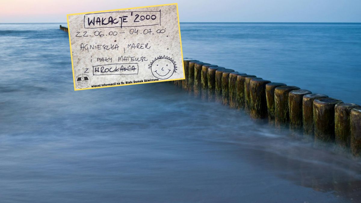  Rodzinna kartka z wakacji przetrwała ćwierć wieku