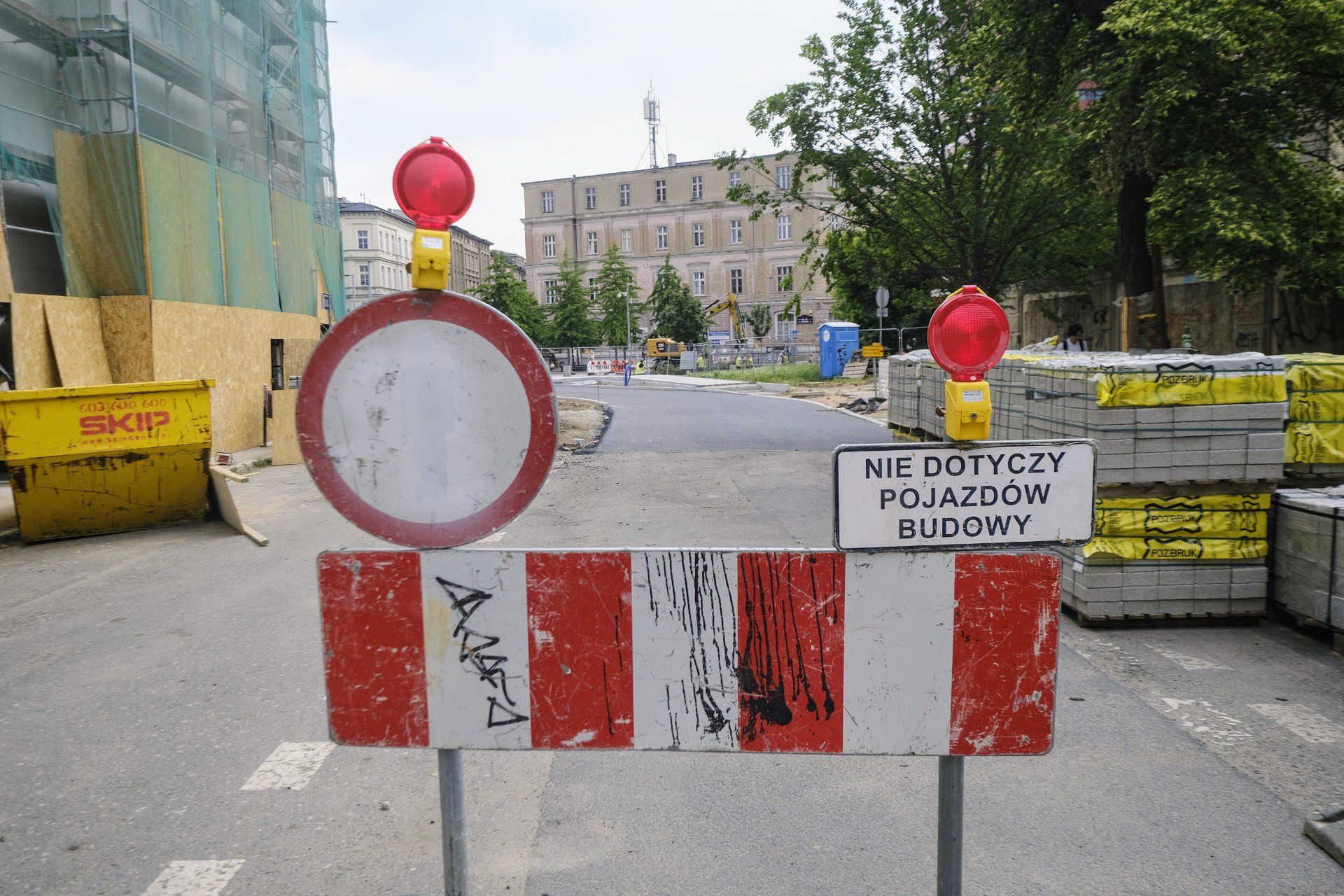 Przebudowa skrzyżowania w centrum Poznania