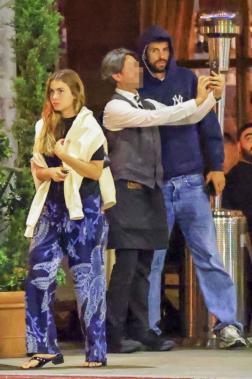 Gerard Pique i Clarą Chią Martí w Los Angeles