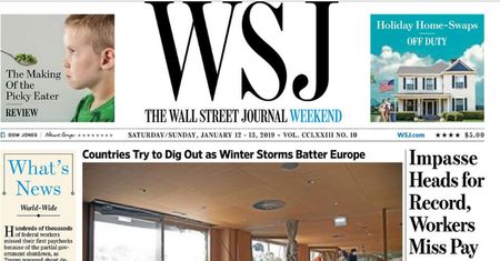 Aresztowanie ABW ws. Huawei na pierwszej stronie Wall Street Journal