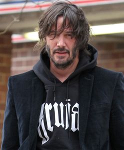 Fanka przyłapała Keanu Reevesa jedzącego lody. "Niezwykle skromny i super miły"