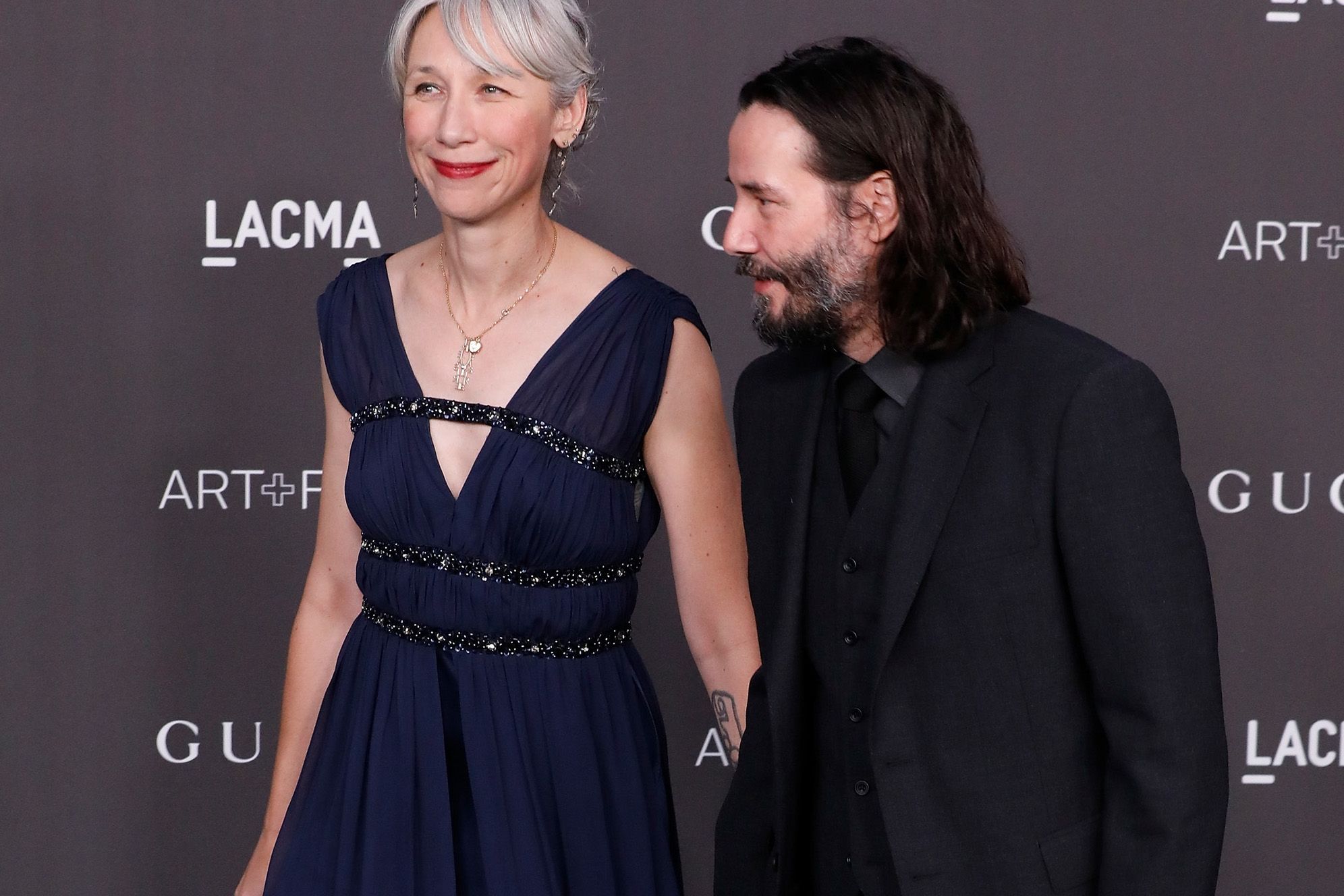 Keanu Reeves szczęśliwy u boku Alexandry Grant