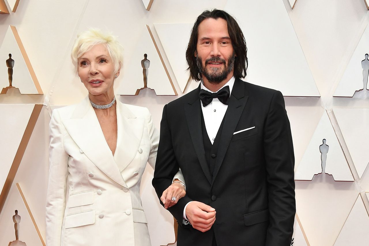 Oscary 2020. Keanu Reeves zabrał ze sobą matkę Patricię Taylor. Internauci są zachwyceni 