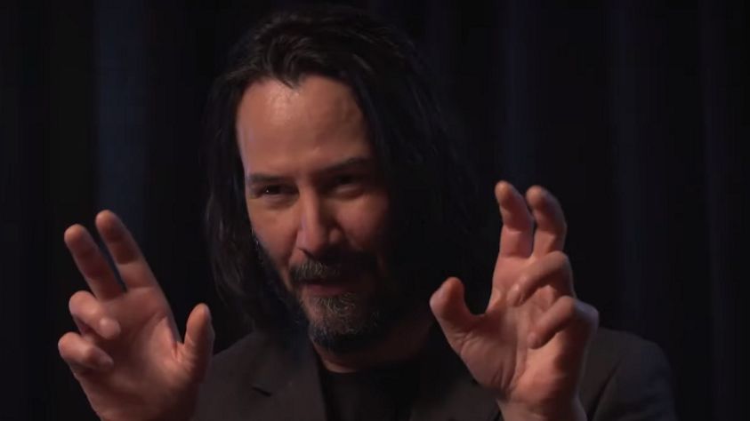 Keanu Reeves w samych superlatywach mówi o "Cyberpunk 2077"