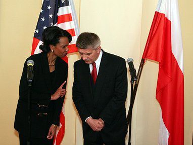 Condoleezza Rice w Warszawie