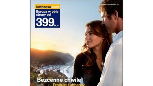 Promocja Lufthansy –Europa w obie strony za 399zł 1