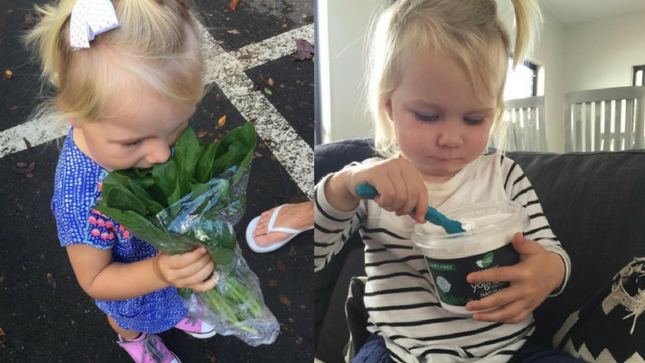 3-letnia Grace Cooper na diecie paleo