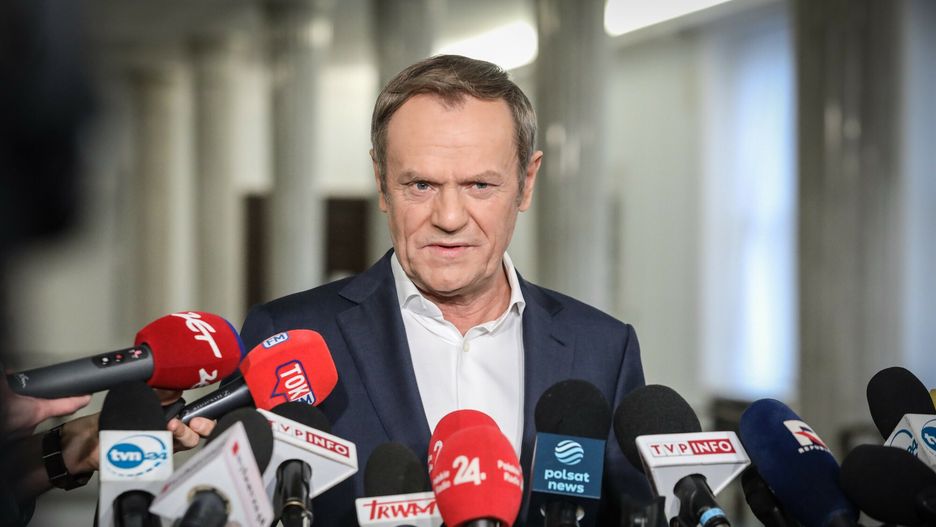 Konferencja Donalda Tuska w Sejmie