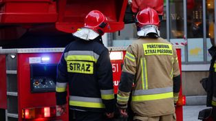 Pożar przyczepy kempingowej w Zakopanem. Strażacy znaleźli ciało