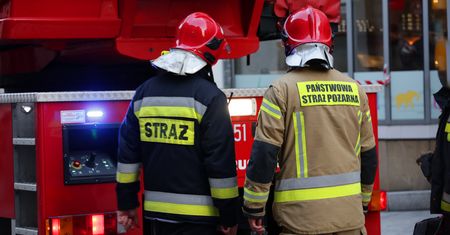 Pożar przyczepy kempingowej w Zakopanem. Strażacy znaleźli ciało