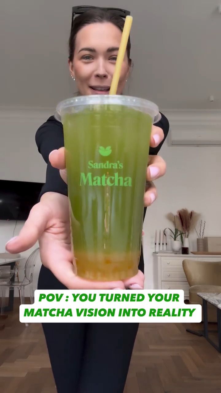 Sandra Kubicka zachwala swoją matchę