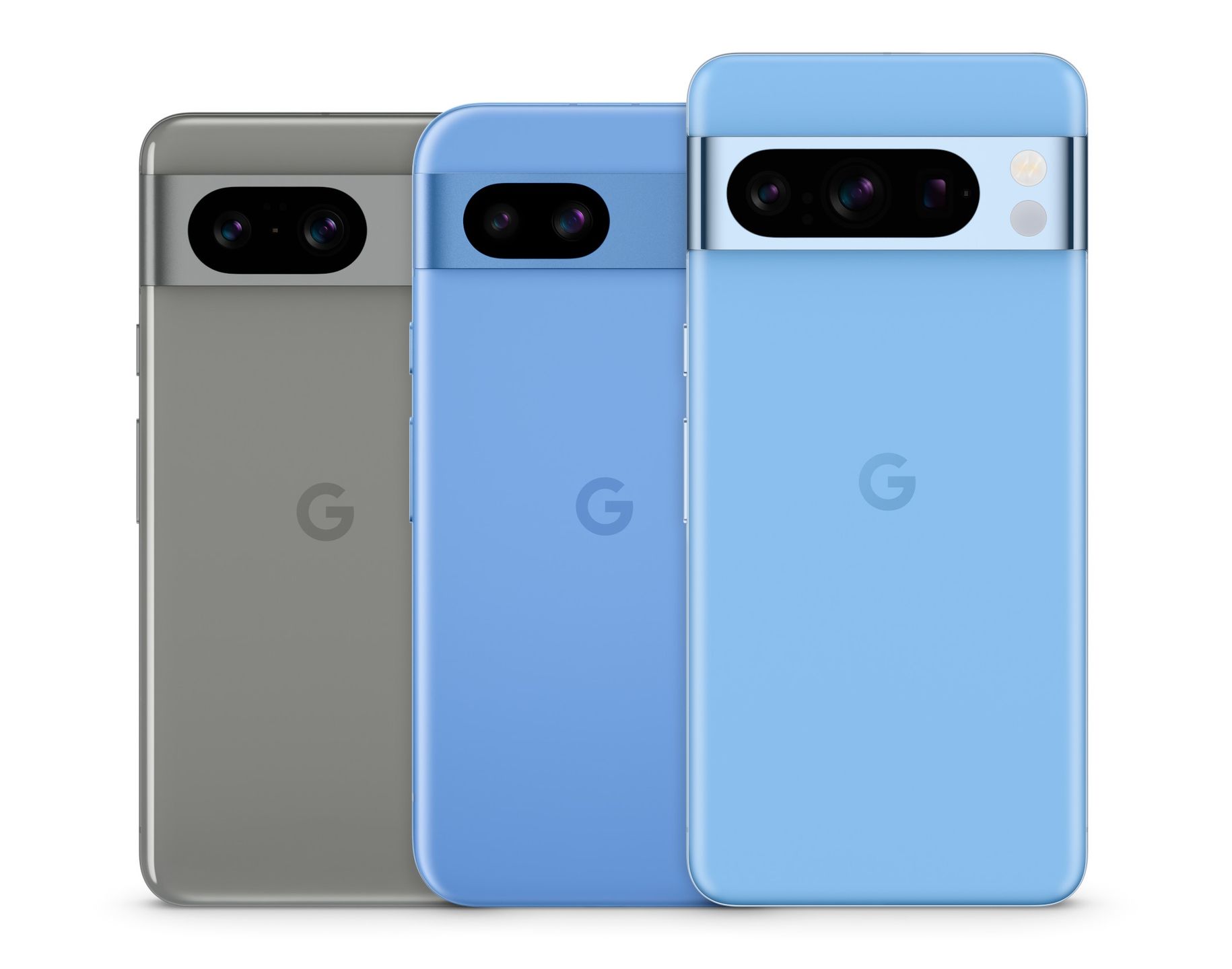 Google Pixel 8, 8a i 8 Pro