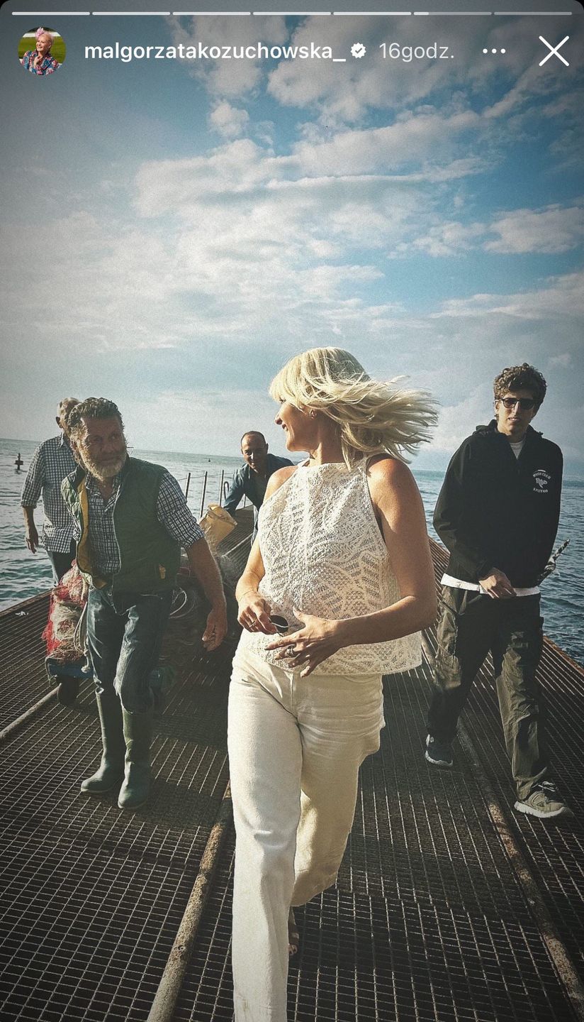 Małgorzata Kożuchowska w stylu safari 
