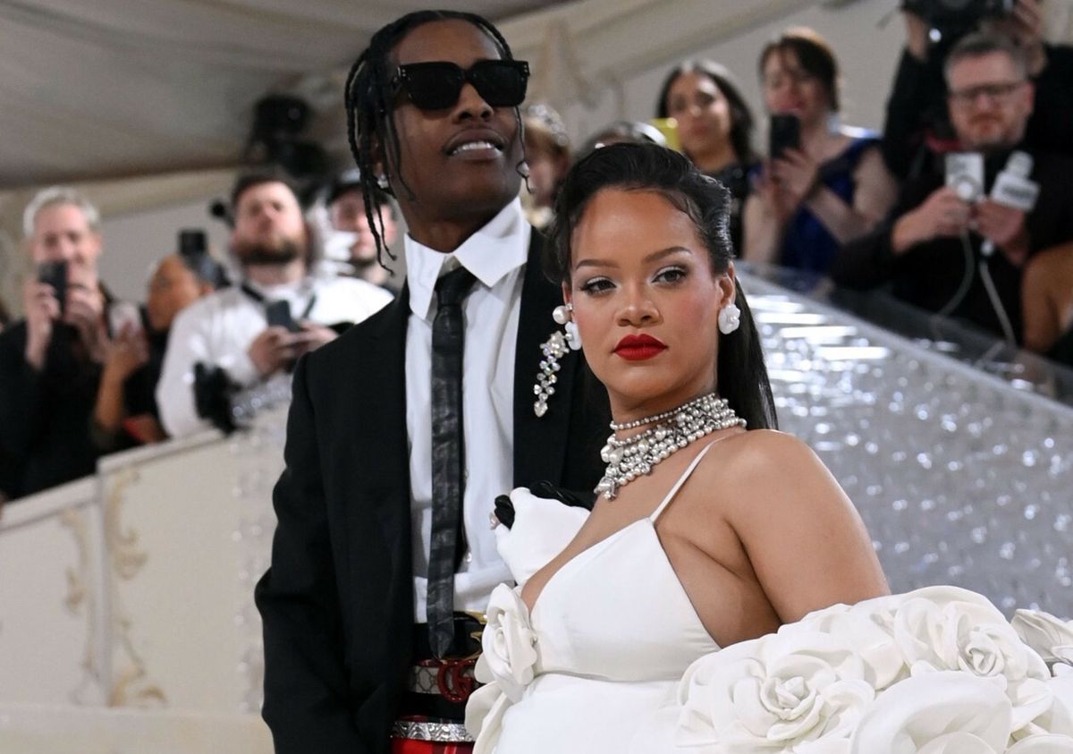 ASAP Rocky i Rihanna na MET Gala 2023