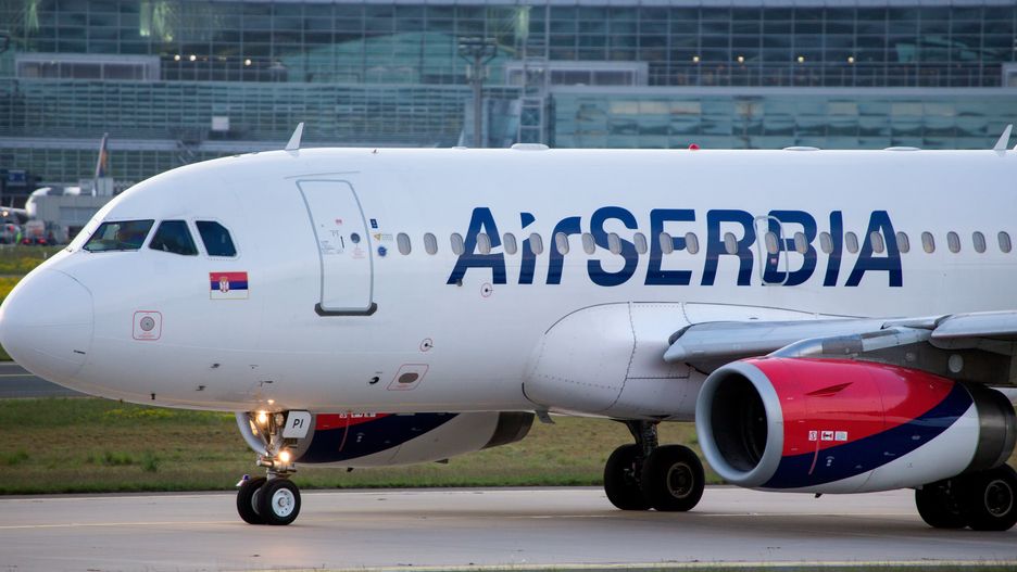 Air Serbia przestaje latać do Rosji