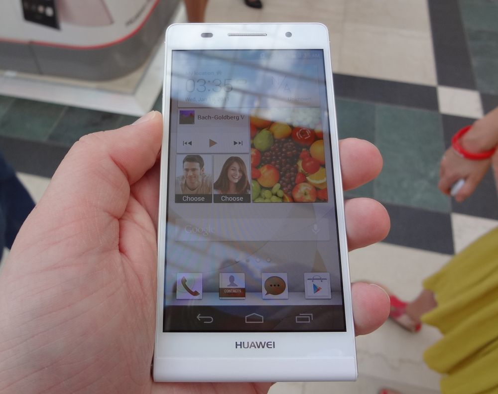 Huawei Ascend P6, czyli najcieńszy smartfon świata prezentuje się świetnie [pierwsze wrażenia] 5