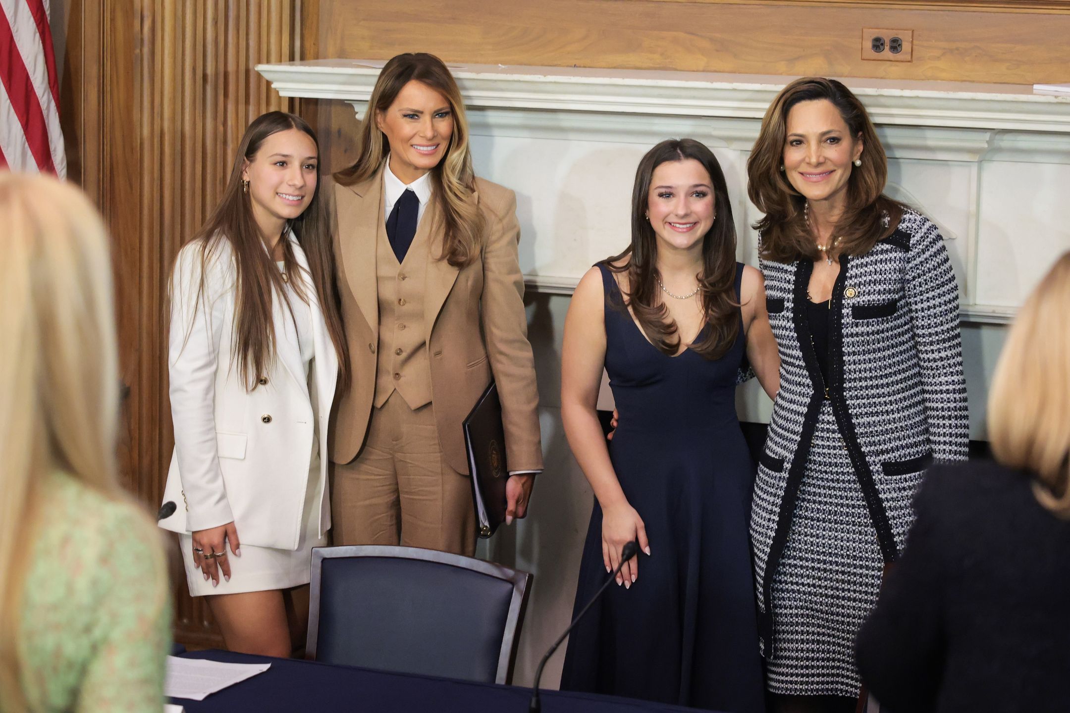 Melania Trump na spotkaniu w Waszyngtonie