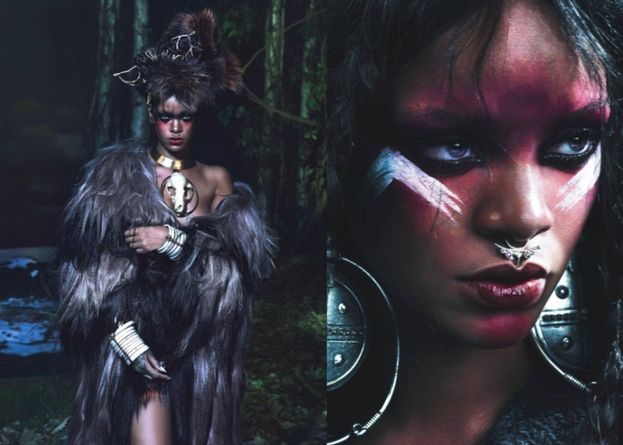 Rihanna jako SZAMANKA pozuje dla "W Magazine"!