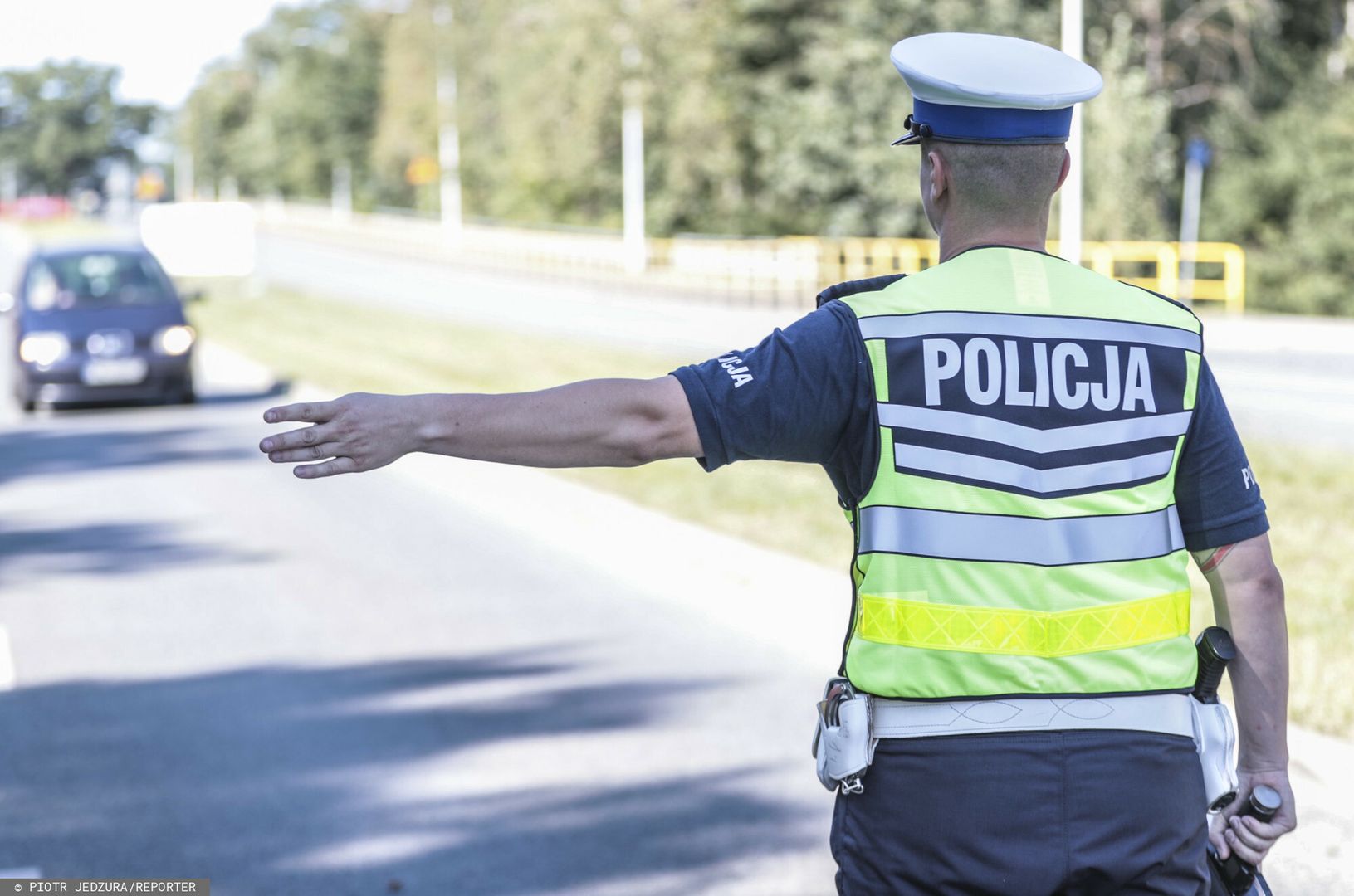 drogówka, policja, Zielona Góra