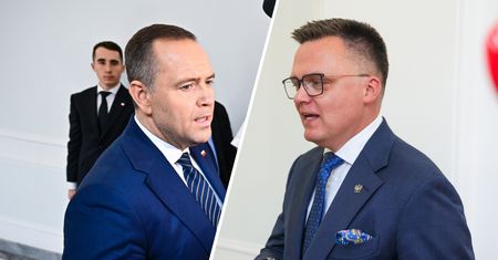 Hołownia rozmawiał z Nawrockim. Pojawił się temat ustawy medialnej