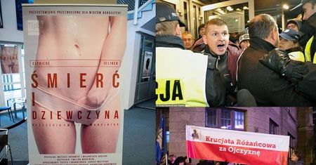 20 osób zatrzymanych po premierze "pornospektaklu" we Wrocławiu! "To SZAMBO, NIE TEATR! Gestapo, Gestapo!"