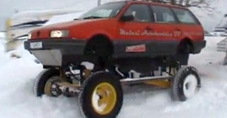 Made in Estonia: VW Passat Mk3 w wersji 4x4
