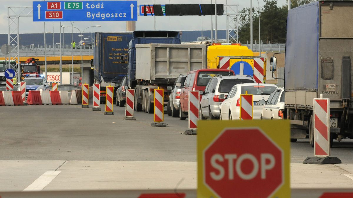 Remont autostrady A1 potrwa pięć lat. Prace podzielono na etapy