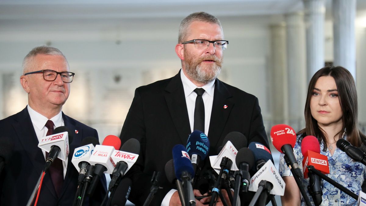 Włodzimierz Skalik i Grzegorz Braun 