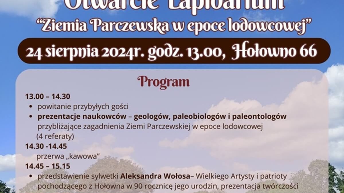 Otwarcie Lapidarium w Hołownie