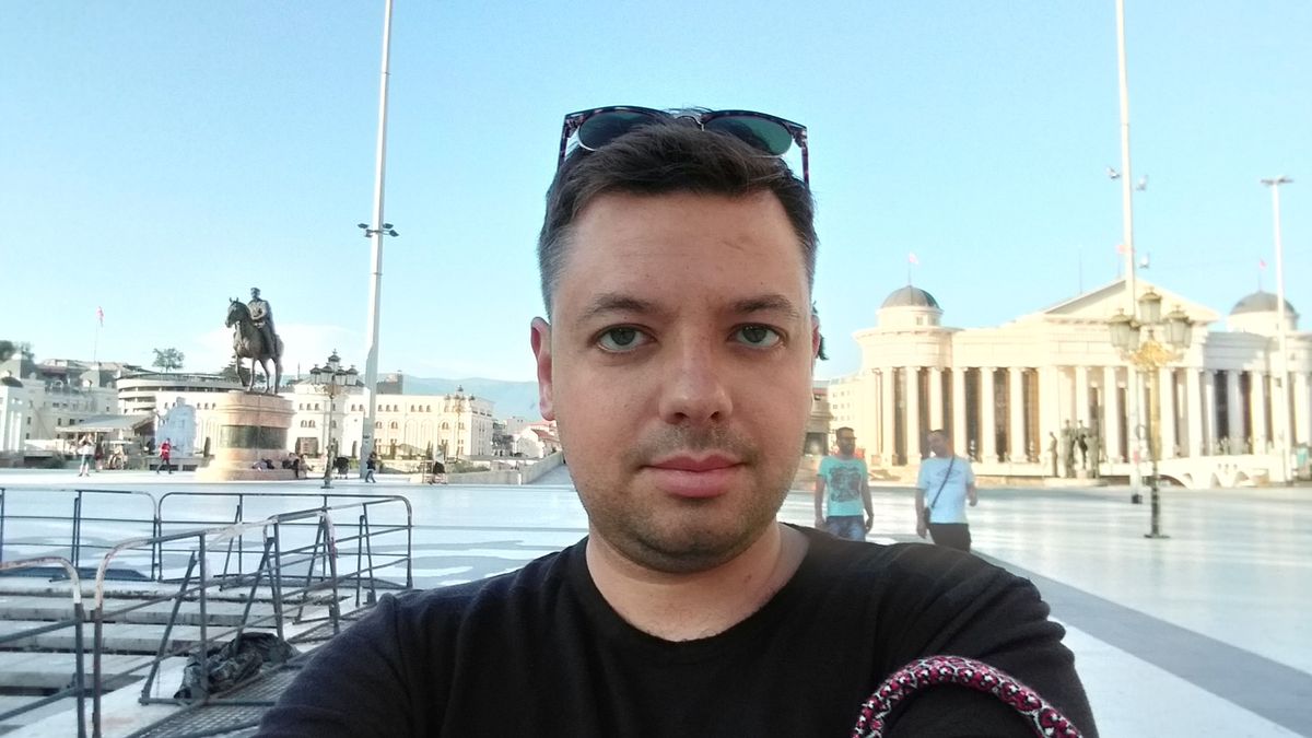 Ukraiński aktywista Igor Isajew