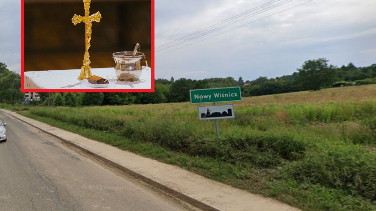 Wandal uszkodził krzyż w Nowym Wiśniczu