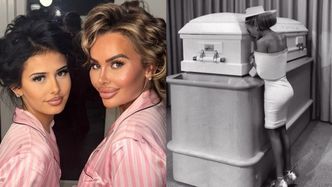 Influencerka urządziła sesję zdjęciową przy... TRUMNIE 16-letniej córki. "TO OBRZYDLIWE!"
