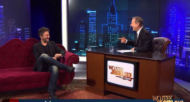 Wojciech Jagielski z programem "Tok Szoł" w Superstacji